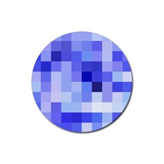 Pixie Blue Rubber Round Coaster (4 Pack) 