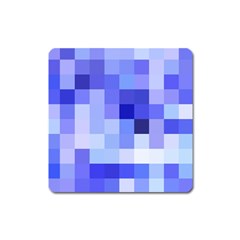 Pixie Blue Square Magnet