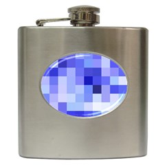 Pixie Blue Hip Flask (6 Oz) by designsbyamerianna