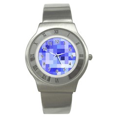 Pixie Blue Stainless Steel Watch