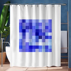 Pixie Blue Shower Curtain 60  X 72  (medium) 