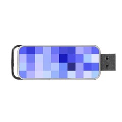 Pixie Blue Portable Usb Flash (one Side)