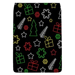 Colorful Xmas Pattern Flap Covers (s)  by Valentinaart