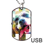 Layla Merch Dog Tag USB Flash (Two Sides)  Front