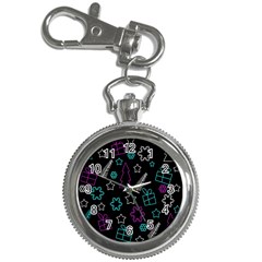 Creative Xmas Pattern Key Chain Watches by Valentinaart