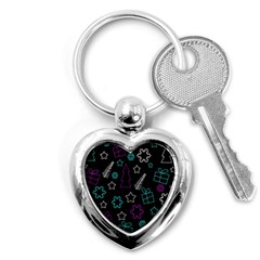 Creative Xmas pattern Key Chains (Heart) 