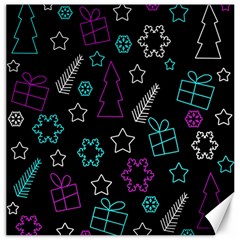 Creative Xmas pattern Canvas 12  x 12  