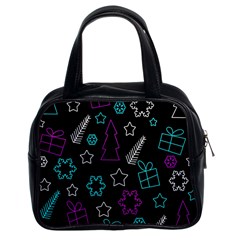 Creative Xmas pattern Classic Handbags (2 Sides)