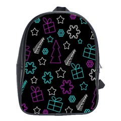 Creative Xmas pattern School Bags(Large) 