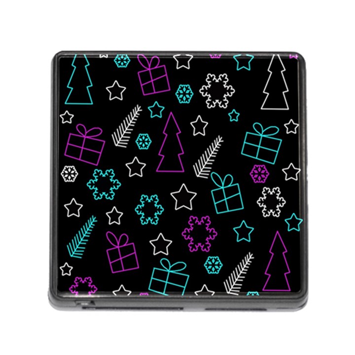 Creative Xmas pattern Memory Card Reader (Square)