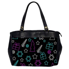 Creative Xmas pattern Office Handbags (2 Sides) 