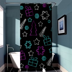 Creative Xmas pattern Shower Curtain 36  x 72  (Stall) 