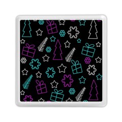 Creative Xmas pattern Memory Card Reader (Square) 