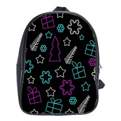 Creative Xmas pattern School Bags (XL) 