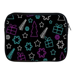 Creative Xmas pattern Apple iPad 2/3/4 Zipper Cases