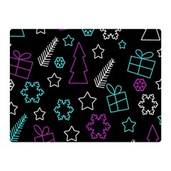 Creative Xmas pattern Double Sided Flano Blanket (Mini) 