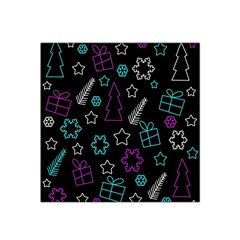 Creative Xmas pattern Satin Bandana Scarf