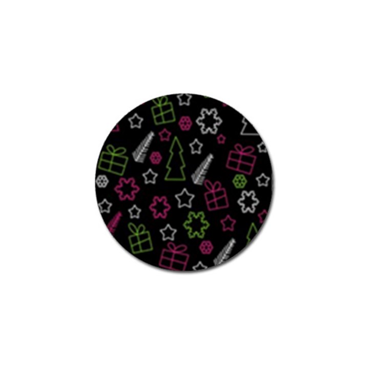 Elegant Xmas pattern Golf Ball Marker