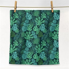 Tropical Plantation Pattern2 Face Towel