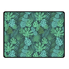 Tropical Plantation Pattern2 Double Sided Fleece Blanket (small)  by kostolom3000shop