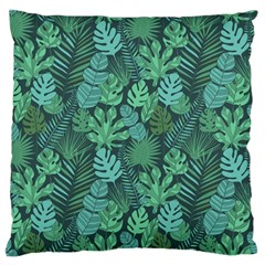 Tropical Plantation Pattern2 Large Flano Cushion Case (one Side) by kostolom3000shop