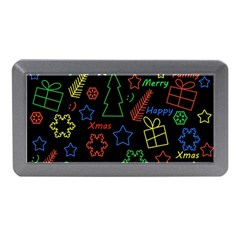 Playful Xmas Pattern Memory Card Reader (mini) by Valentinaart