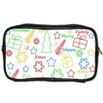 Simple Christmas pattern Toiletries Bags Front