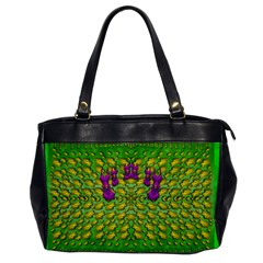 Flowers And Yoga In The Wind Office Handbags by pepitasart