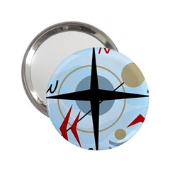 Compass 2 25  Handbag Mirrors by Valentinaart