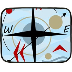 Compass Fleece Blanket (mini)