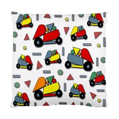 Toy Cars Pattern Standard Cushion Case (two Sides) by Valentinaart