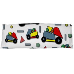 Toy Cars Pattern Body Pillow Case (dakimakura) by Valentinaart