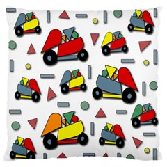 Toy Cars Pattern Standard Flano Cushion Case (two Sides) by Valentinaart