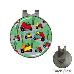 Toy Car Pattern Hat Clips With Golf Markers by Valentinaart