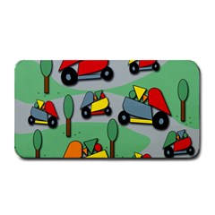 Toy Car Pattern Medium Bar Mats by Valentinaart