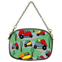 Toy Car Pattern Chain Purses (two Sides)  by Valentinaart