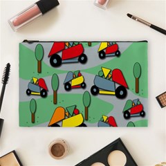 Toy Car Pattern Cosmetic Bag (large)  by Valentinaart