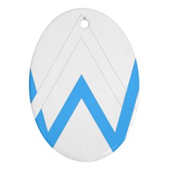 Alan Walker  Logo Ornament (oval)  by bhazkaragriz