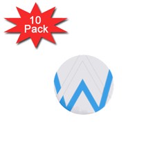 Alan Walker  Logo 1  Mini Buttons (10 Pack)  by bhazkaragriz