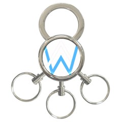 Alan Walker  Logo 3-ring Key Chains by bhazkaragriz