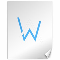 Alan Walker  Logo Canvas 12  X 16   by bhazkaragriz