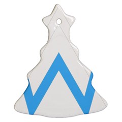 Alan Walker  Logo Christmas Tree Ornament (2 Sides) by bhazkaragriz