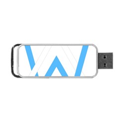 Alan Walker  Logo Portable Usb Flash (one Side)