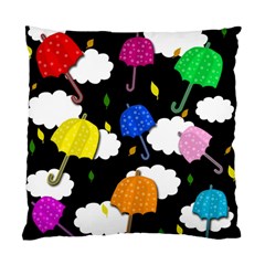 Umbrellas 2 Standard Cushion Case (two Sides) by Valentinaart