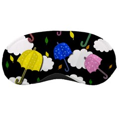 Umbrellas 2 Sleeping Masks by Valentinaart