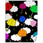 Umbrellas 2 Canvas 12  x 16   11.86 x15.41  Canvas - 1