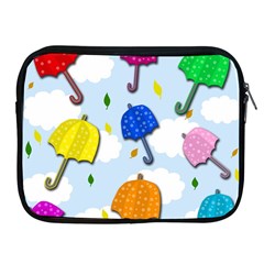 Umbrellas  Apple Ipad 2/3/4 Zipper Cases by Valentinaart