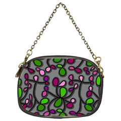 Floral Pattern Chain Purses (one Side)  by Valentinaart