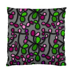 Floral Pattern Standard Cushion Case (two Sides) by Valentinaart