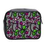 Floral pattern Mini Toiletries Bag 2-Side Back